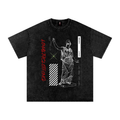 SAINT AMOUR Acid Wash Oversize T-Shirt