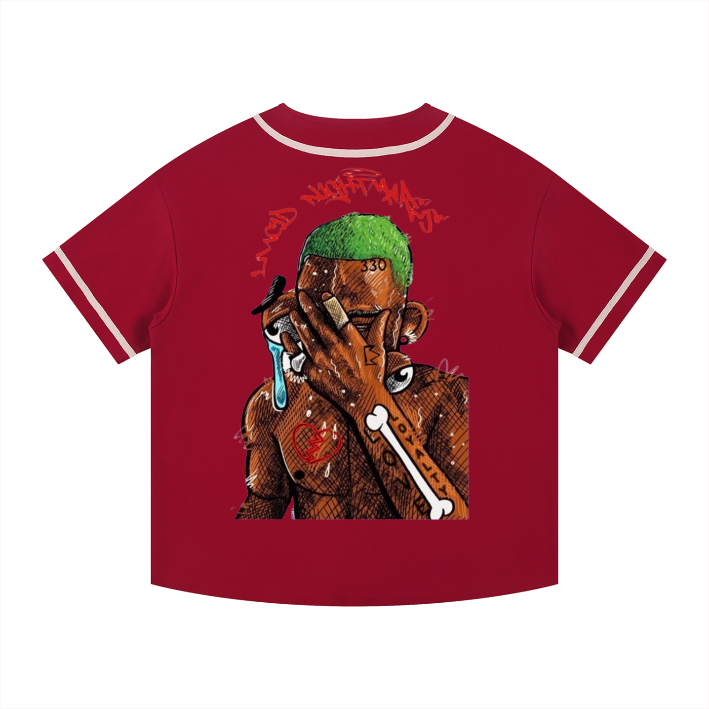 Lucid Nightmares Button-Up Jersey