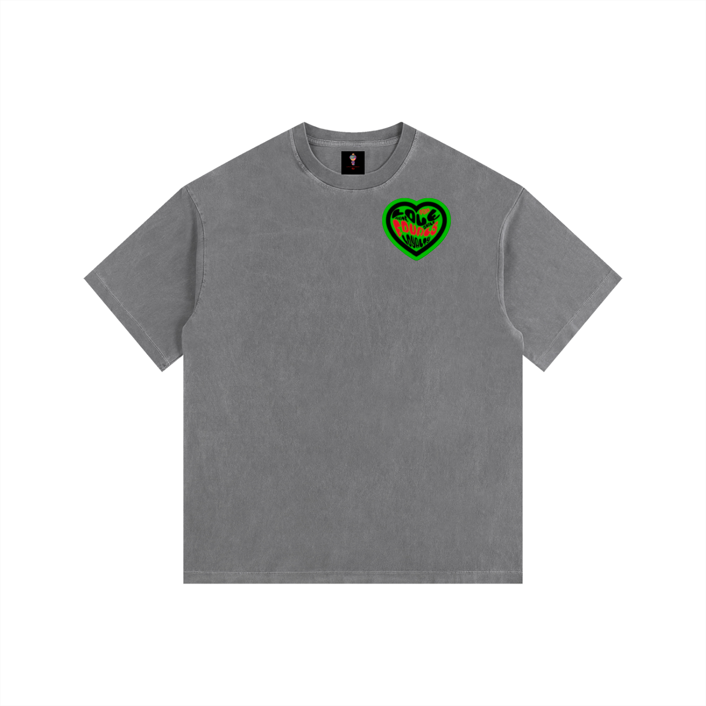 Lost in love 2 Vintage Washed Oversized Cotton T-Shirt