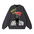 Grams Love Snow Washed Oversized Sweatshirt