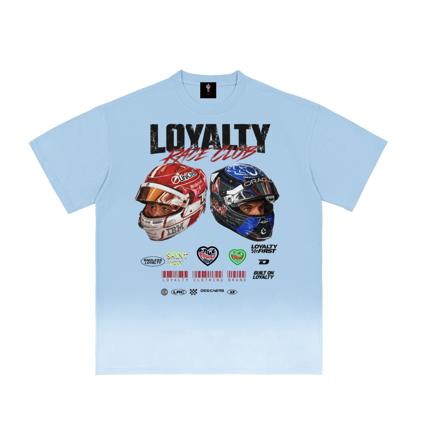 LOYALTY RACING CLUB Sunfade Vintage Washed T-Shirt