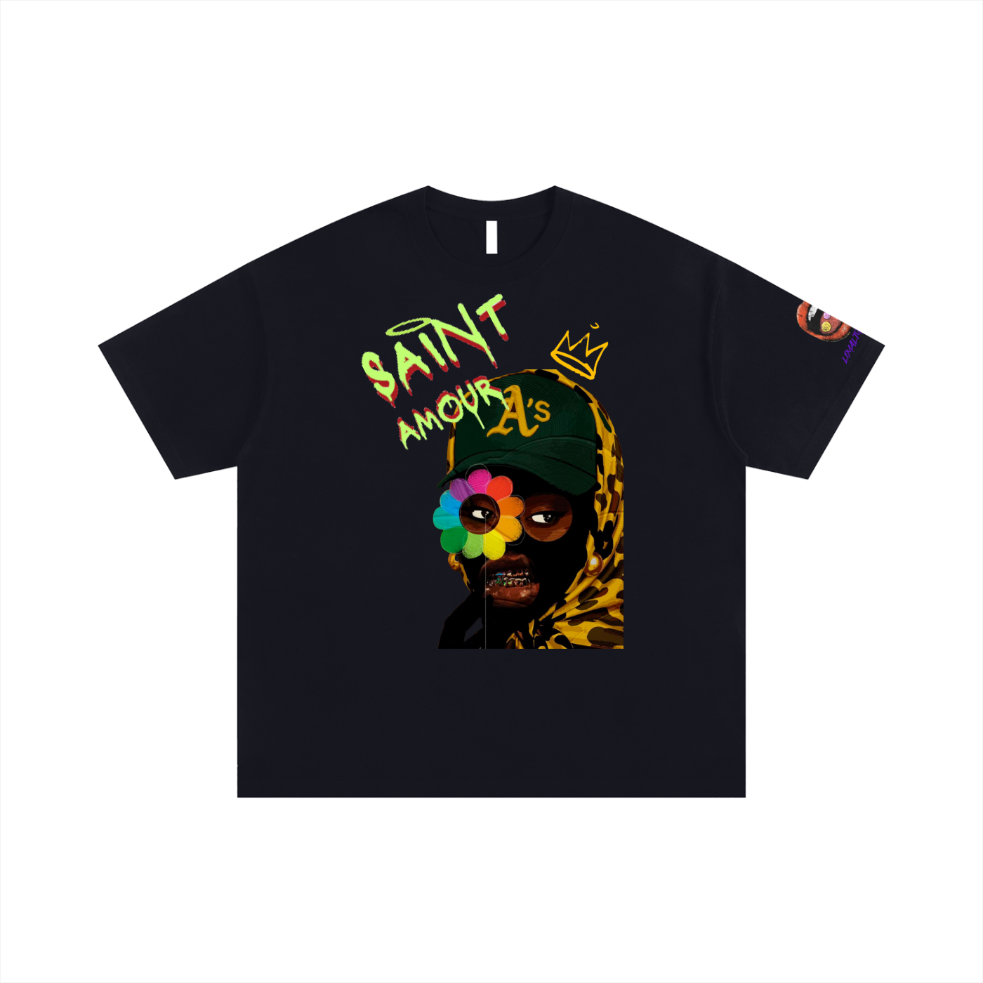 Saint Amour clover Unisex Oversized Cotton T-Shirt