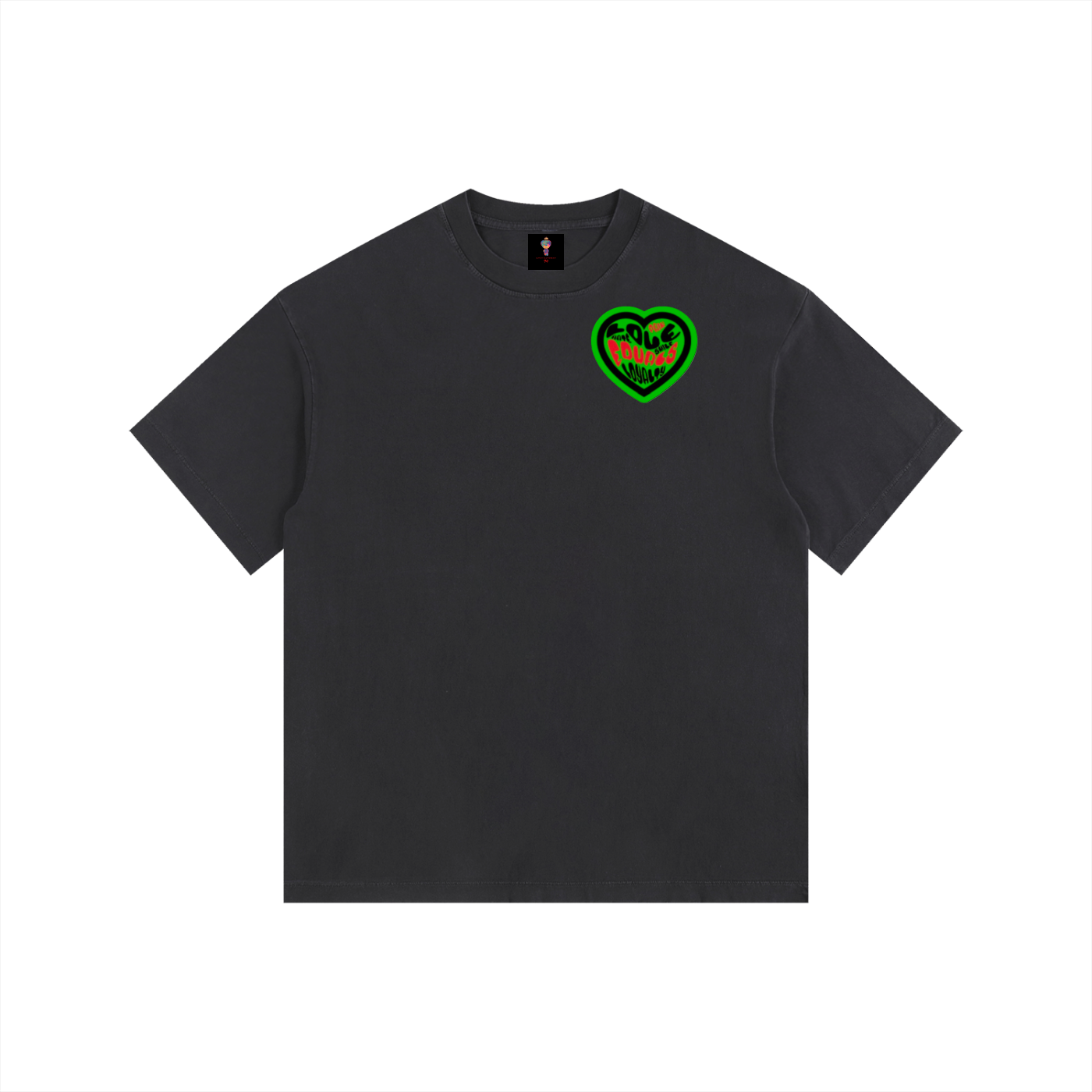 Lost in love 2 Vintage Washed Oversized Cotton T-Shirt