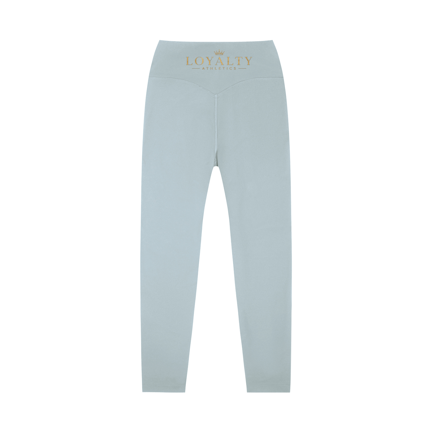 Loyalty athletics (gold wording)High-Waisted Yoga Leggings
