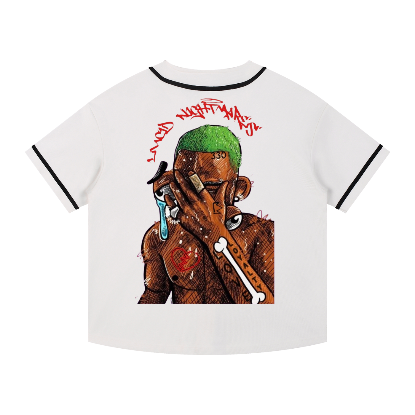 Lucid Nightmares Button-Up Jersey