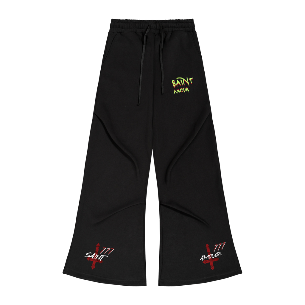 Saint Amour (Unisex) Wide Leg Drawstring Sweatpants